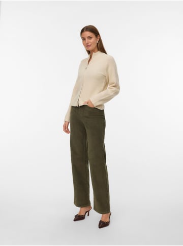 Vero Moda Hose mit weitem Beinschnitt in Grape Leaf