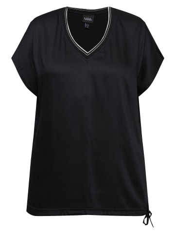 Ulla Popken Bluse in schwarz