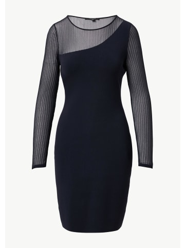 comma Kleid kurz in Blau