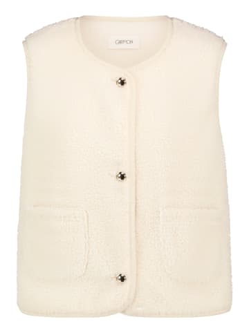 CARTOON Sweatjacke mit aufgesetzten Taschen in White Swan