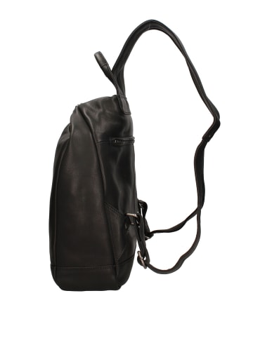 Hill Burry Handtasche, die sich in einen Rucksack umwandeln lässt in BLACK