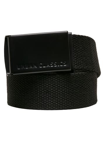 Urban Classics Belt in black+blue