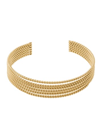 Steel_Art Armspange Frauen Brutia goldfarben in goldfarben