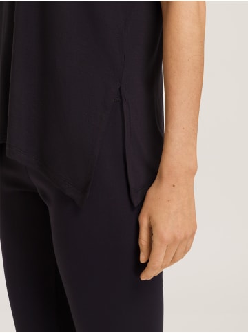 Hanro T-Shirt Yoga in black beauty
