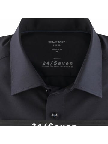 OLYMP  Langarm Business Hemd für Herren in blau