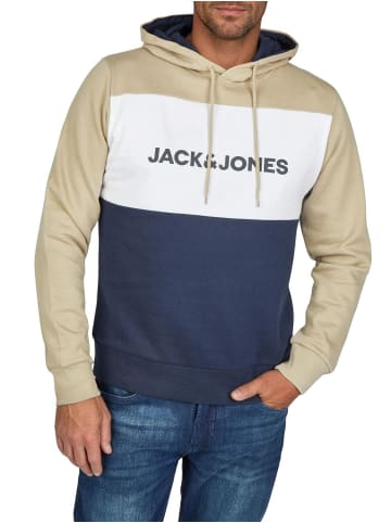 Jack & Jones Pullover JWHLOGO BLOCKIN in Beige