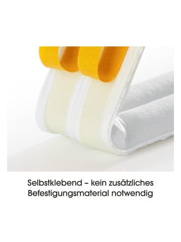EASYmaxx Dichtungsband 9x6mm selbstklebend 16m weiß Weiß