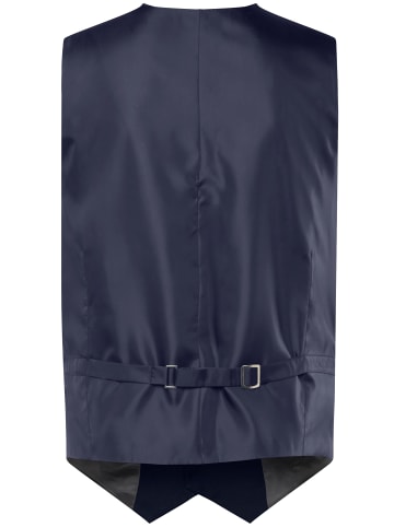 Men Plus Steppweste in dunkel marine