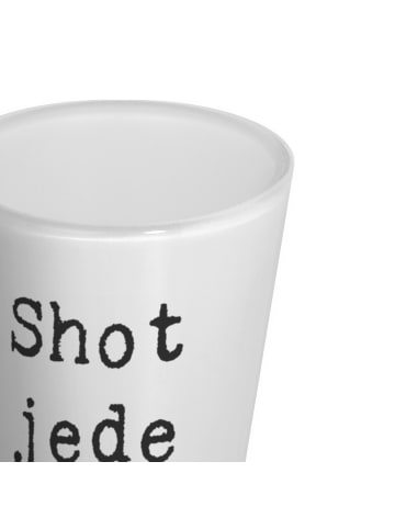 Mr. & Mrs. Panda Schnapsglas Spruch Schnapsglas Ausrede mit Spruch in Transparent