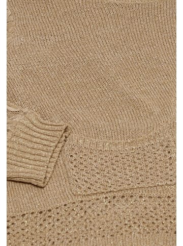 Sidona Strickpullover in Taupe
