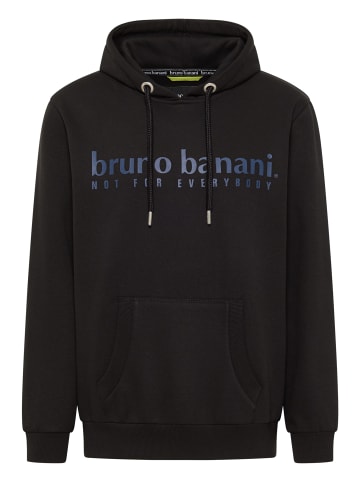 Bruno Banani Hoodie ohne Reißverschluss CARVER in Schwarz