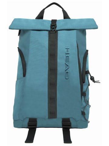 HEAD Rucksack Point Backpack Roll-up in Blaugrün