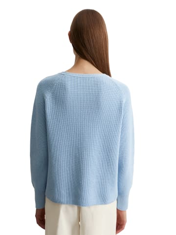Marc O'Polo DfC-Rundhals-Strickpullover loose in smooth sky