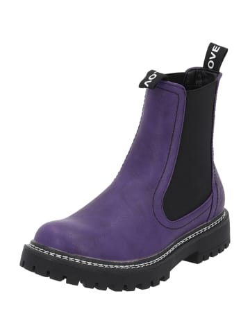 palado Chelsea Boots in Violett