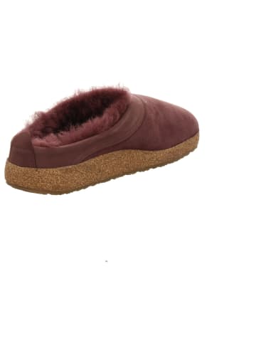 HAFLINGER Hausschuhe in rot