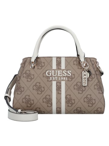 Guess Noelle II Schultertasche 30 cm in latte logo