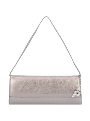 PICARD Auguri Clutch Tasche Leder 26 cm in alt-silberfarben