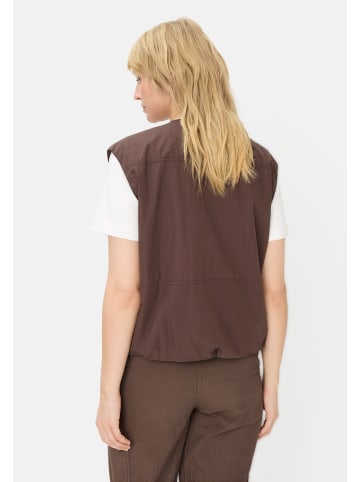 Camel Active Weste mit Reißverschluss in Braun