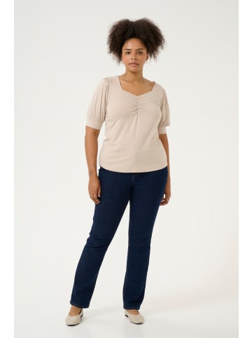 KAFFE curve T-shirt KCsissy in Feather Gray