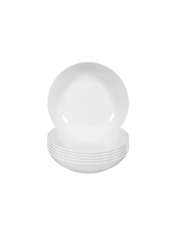 6er Set Salatschalen Rondo/Liane in Weiß ø 16,3 cm