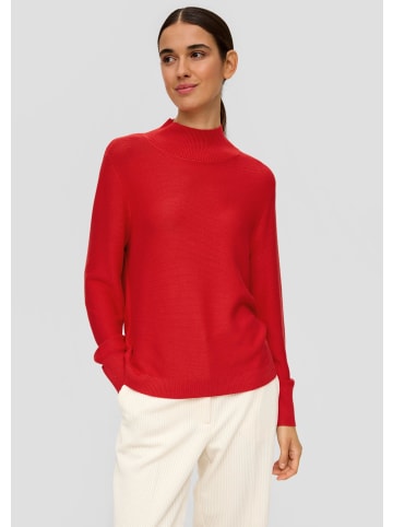 s.Oliver BLACK LABEL Strickpullover langarm in Rot