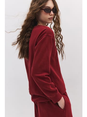 NO MATTER WHAT Sweatshirt im Bordeaux