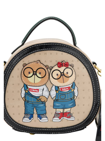 myMo Girls Handbag in beige black