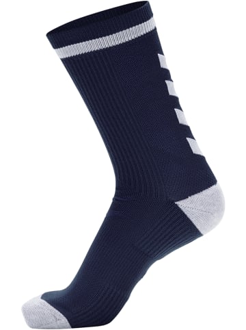 Hummel Niedrige Socken Elite Indoor Sock Low in NAVY/WHITE