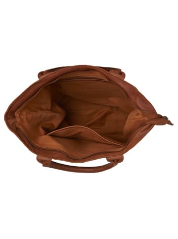 The Chesterfield Brand Ontario Handtasche Leder 37 cm in cognac