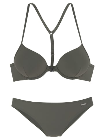 Bruno Banani Push-Up-Bikini in oliv