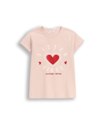 Coccodrillo T-Shirt mit kurzem Ärmel in beige