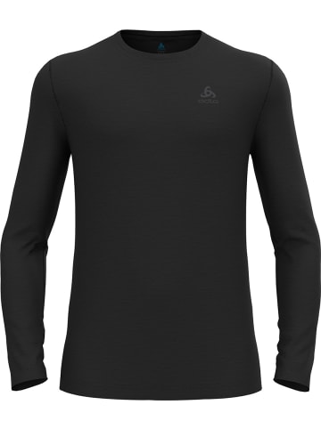 Odlo Longsleeve "Merino 160" in Schwarz