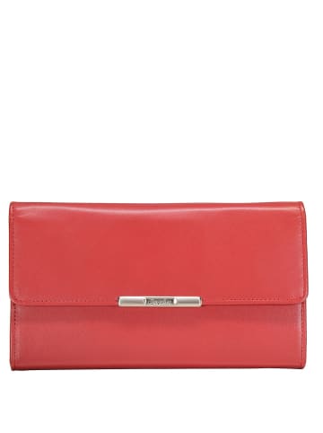 Esquire Helena Geldbörse Leder 18 cm in rot