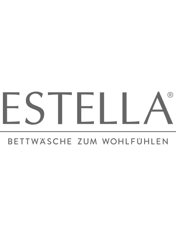 Estella Spannbetttuch Zwirn-Jersey in schwarz