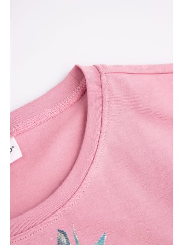 Coccodrillo T-Shirt mit kurzen Ärmeln in gedämpftes Rosa