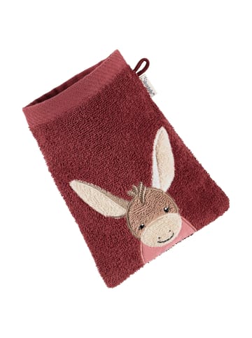 Sterntaler Waschhandschuh ESEL Emmily in hellrot