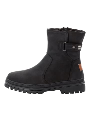 Camel Active Winterboots mit warmem Wollfutter in Schwarz