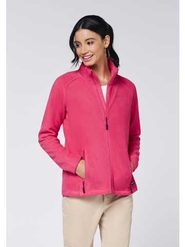 Chiemsee Fleece-Jacke in Pink