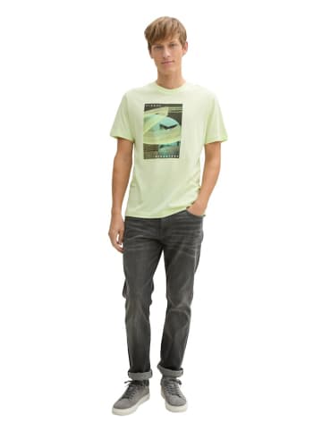Tom Tailor Rundhals T-Shirt für Herren in uni
