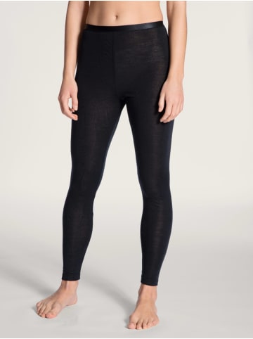 Calida Leggings True Confidence Wool & Silk in Schwarz