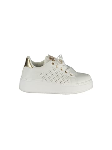 Laura Biagiotti Weiß Polyurethan Damen Sneaker