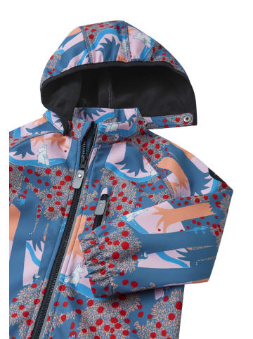 Reima Softshell Jacke " Moomin Vantti " in Ocean Blue