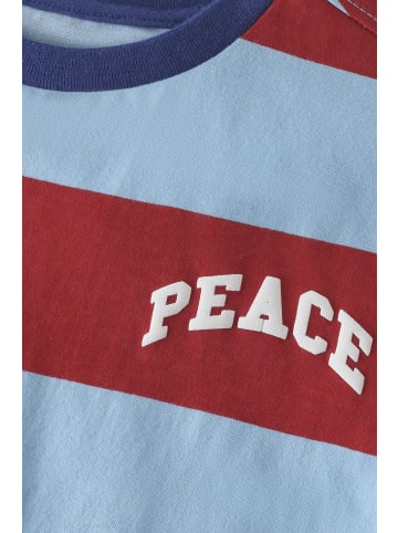 Noppies T-Shirt Stripe in Cerulean