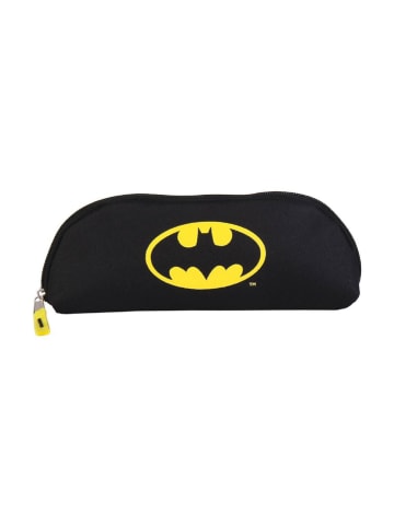 Batman Batman Federmäppchen Praktisches Etui für Stifte und Bleistifte in Schwarz