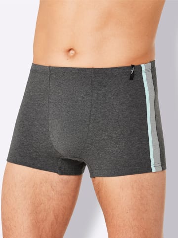 WITT WEIDEN Pants in weiß + grau + anthrazit