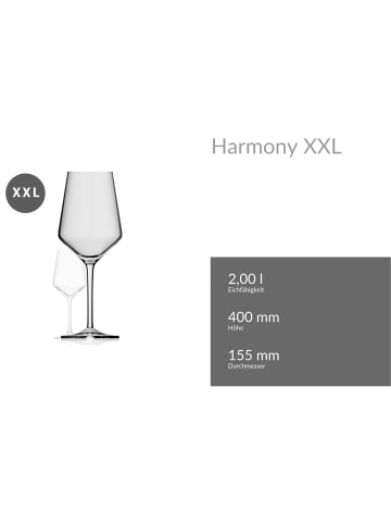 Rastal Riesen-Weinglas Harmony XXL in 2,2 Liter in transparent