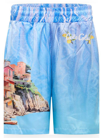Carlo Colucci Shorts Eichacker in Blau
