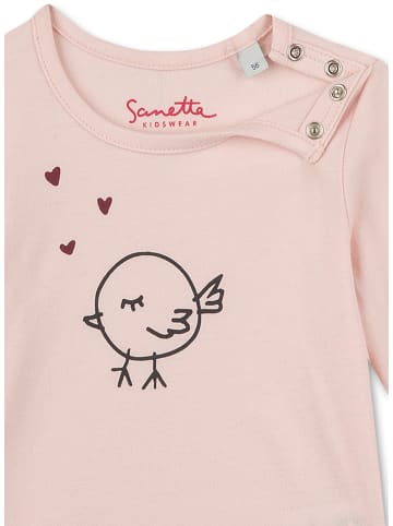 Sanetta Langarmshirt in Rosa