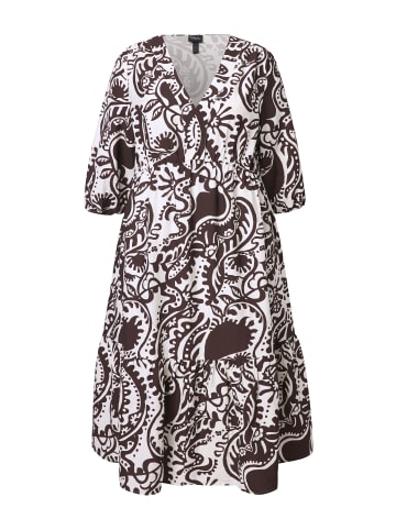 Ulla Popken Kleid in mahagoni