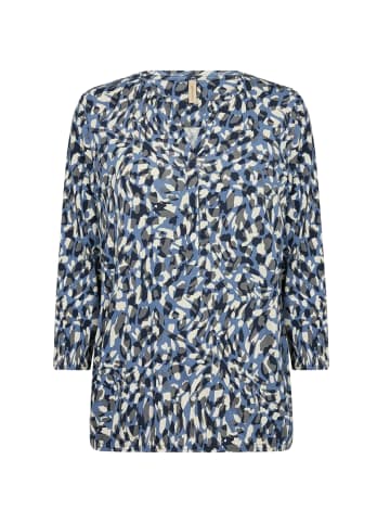 soyaconcept T-shirt SC-FELICITY AOP 474 in 6799C BLUE IRIS COMBI